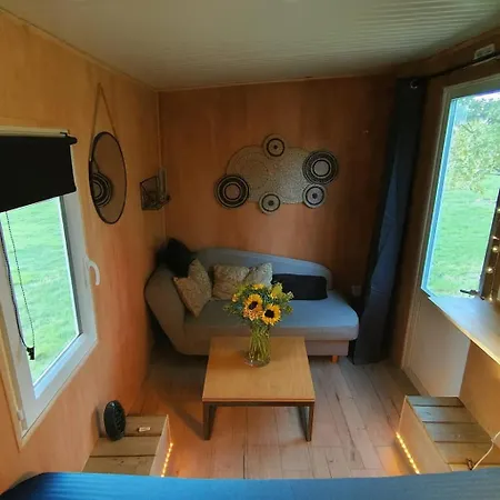 Lüks kamp alanı La Tiny Roulotte Pontchâteau